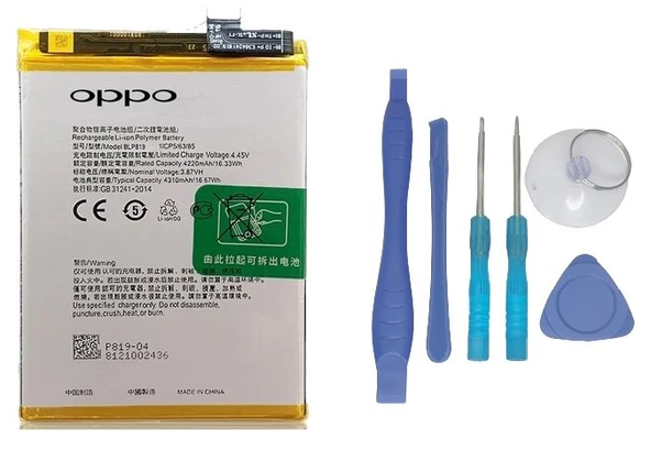 Oppo Reno 5 - BLP816 - Batarya Pil Sıfır Orijinal + TAMİR SETİ ürün görseli 1