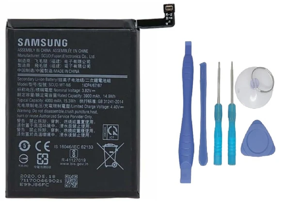 Samsung Galaxy A10S - SM-A107 Batarya Pil Sıfır Orijinal + TAMİR SETİ ürün görseli 1