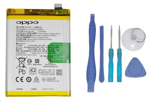Oppo Realme 7 - Blp807 - Batarya Pil Sıfır Orijinal + TAMİR SETİ ürün görseli 1