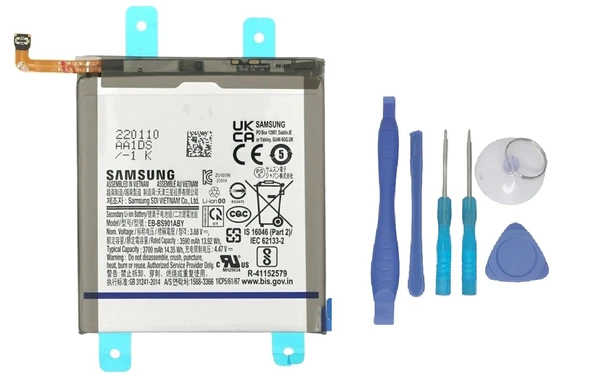 Samsung Galaxy S22 - SM-S901 Batarya Pil Sıfır Orijinal + TAMİR SETİ ürün görseli 1