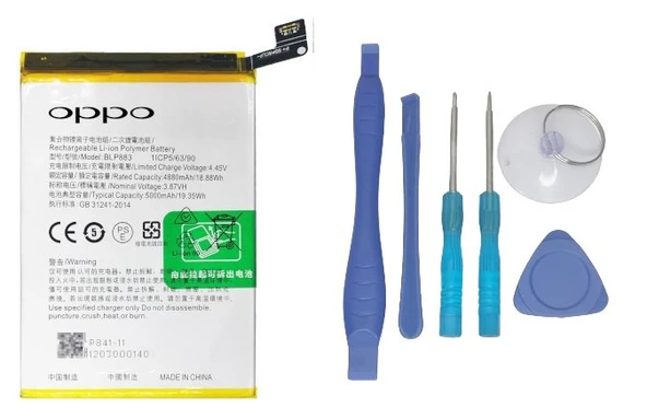 Oppo Realme 9 -  Blp883 - Batarya Pil Sıfır Orijinal + TAMİR SETİ ürün görseli 1