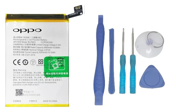 Oppo Realme 8s 5g  -  Blp883 - Batarya Pil Sıfır Orijinal + TAMİR SETİ ürün görseli 1