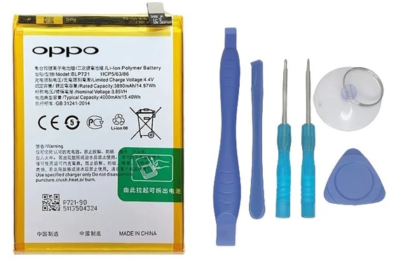 Oppo Realme C2 - Blp721 - Batarya Pil Sıfır Orijinal + TAMİR SETİ ürün görseli 1