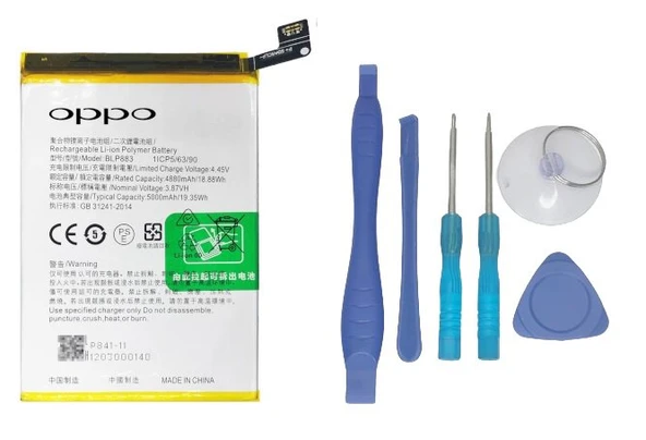 Oppo Realme Narzo 50 Pro - Blp883 -  Batarya Pil Sıfır Orijinal + TAMİR SETİ ürün görseli 1