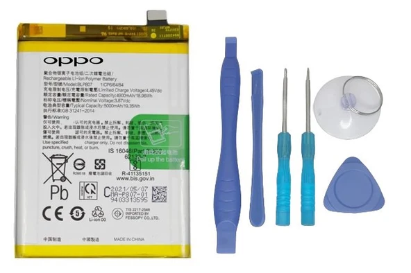 Oppo Realme Narzo 30 - Blp807 -  Batarya Pil Sıfır Orijinal + TAMİR SETİ ürün görseli 1