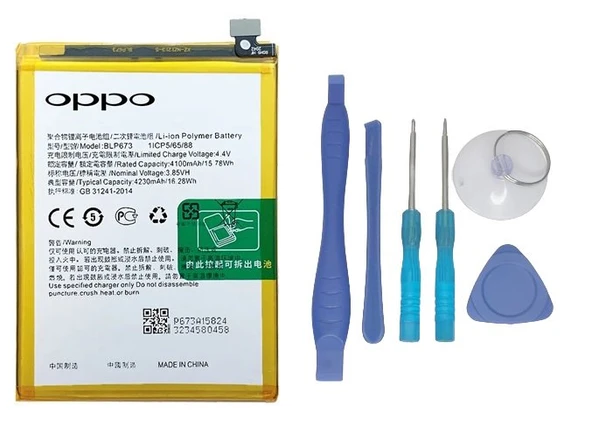 Oppo A12 - BLP673 - Batarya Pil Sıfır Orijinal + TAMİR SETİ ürün görseli 1