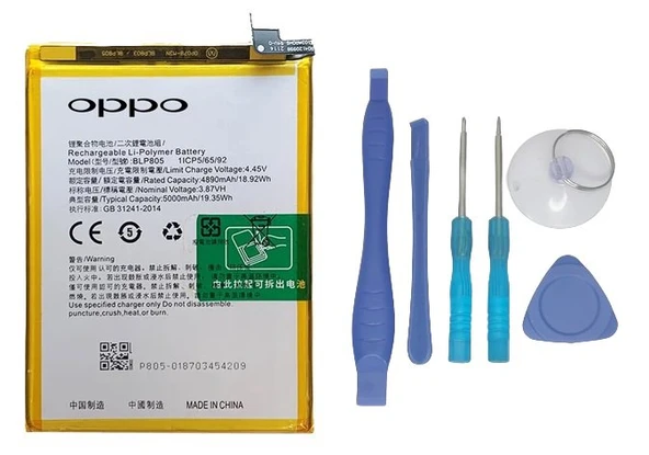 Oppo A93 - 5G - Blp805 -Batarya Pil Sıfır Orijinal + TAMİR SETİ ürün görseli 1