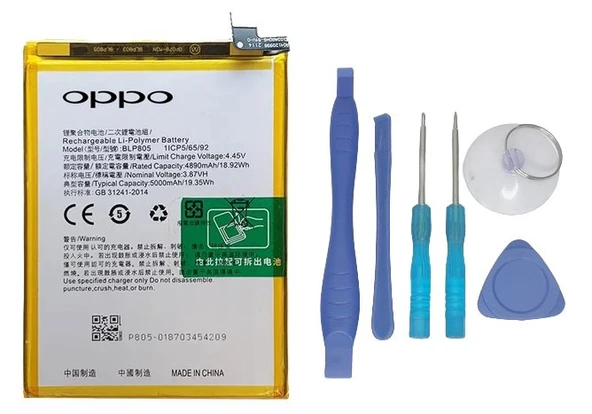 Oppo A55S - Blp805 - Batarya Pil Sıfır Orijinal + TAMİR SETİ ürün görseli 1