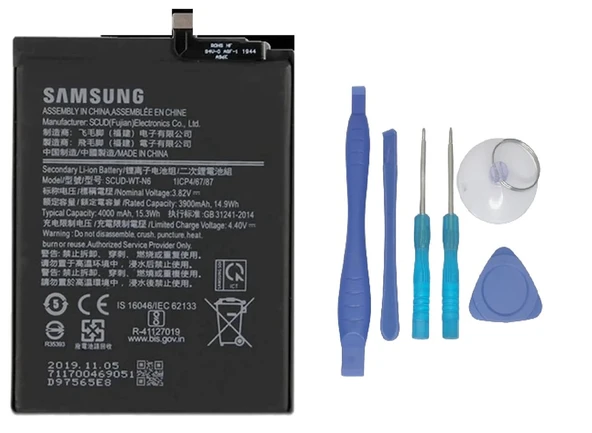 Samsung Galaxy A21  Batarya Pil Sıfır Orijinal + TAMİR SETİ ürün görseli 1