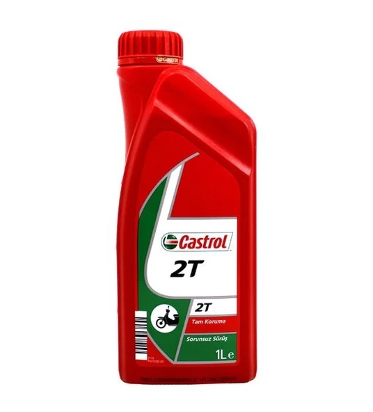 Castrol 2T 1 Lt 2 Zamanlı Mineral Bazlı Motosiklet Yağı ürün görseli 1