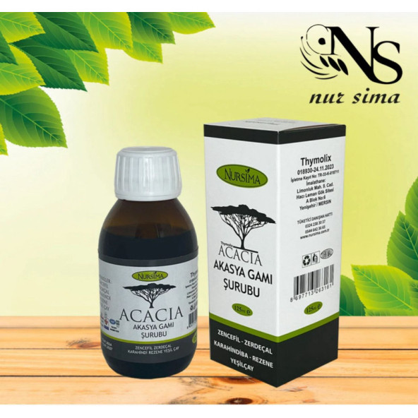 Nursima Akasya Gamı Şurubu 125 ml ürün görseli 1