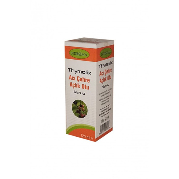 Nursima Thymolix Acı Çehre Açlık Otu Şurubu 125ml ürün görseli 1