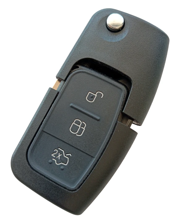 Ford Focus 2 Fiesta Fusion Uyumlu Anahtar Kumanda Kabı Hu101 Uç Logolu ürün görseli 1