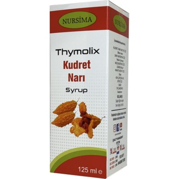 Nursima Kudret Narı Şurubu 125 ml ürün görseli 1