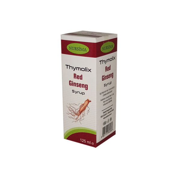 Nursima Thymolix Red Ginseng Şurubu 125ml ürün görseli 1