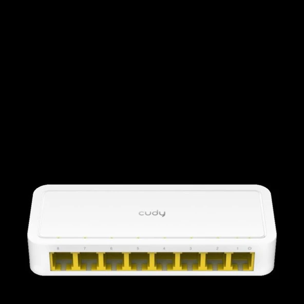 CUDY 8port FS108D 10/100 Yönetilemez Switch ürün görseli 1