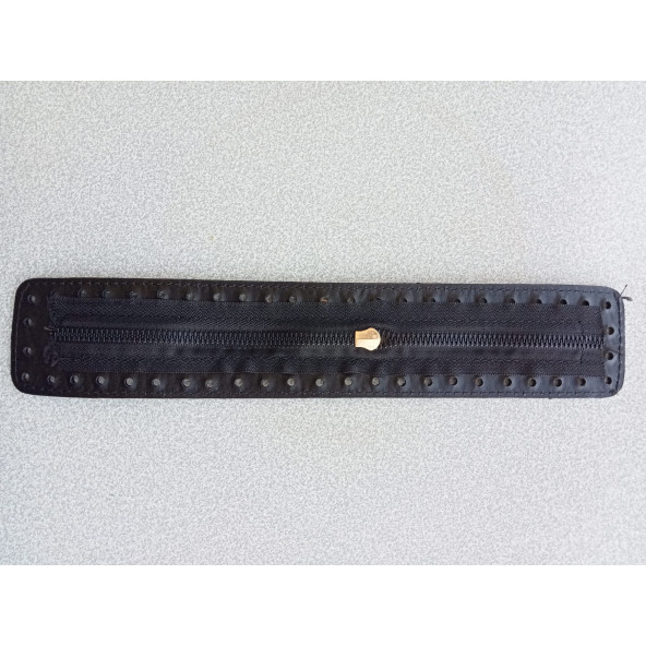 Likya LACİVERT 30/5 cm Deri Çanta Fermuarı ürün görseli 1