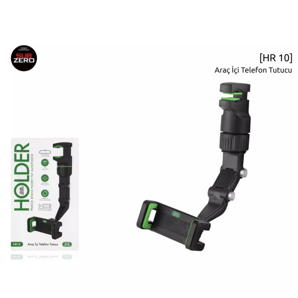 Holder HR10 Aynalık Uyumlu Araç İçi Telefon Tutacağı ürün görseli 1