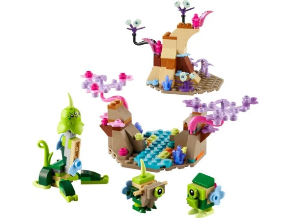 LEGO Miscellaneous 40716 Alien Planet Habitat - Resim 3