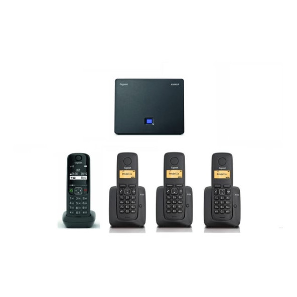 Gigaset AS690 IP 4 Dahili Dect Telsiz Kablosuz Telefon Santrali ürün görseli 1