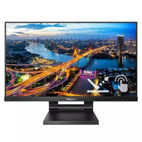 PHILIPS 23.8" 242B1TC-00 IPS 4MS 75HZ HDMI-DP Ev Ofis Tipi Dokunmatik Monitör 1920x1080 ürün görseli 1