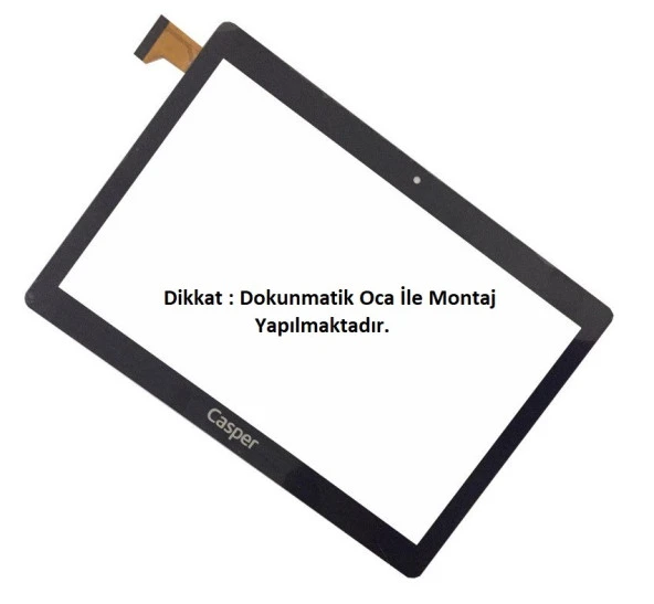 Casper Via S20 S20-S 10.1'' Dokunmatik Panel - Siyah 10B48 ürün görseli 1