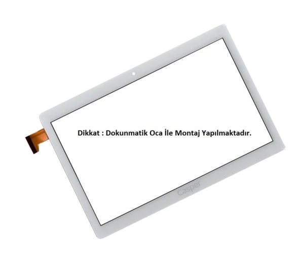 Casper Via S20 S20-S 10.1'' Dokunmatik Panel - Beyaz 10B48 ürün görseli 1