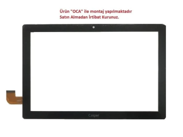 Casper Via L30, S30 10.1'' Dokunmatik, Siyah XC-GG1010-340-FPC-A1 ürün görseli 1