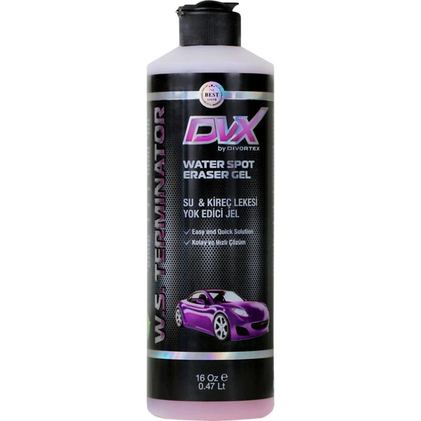 DVX Water Spot Terminator -Su Kireç Lekesi Temizleme Jeli 16 Oz 473 ml. ürün görseli 1