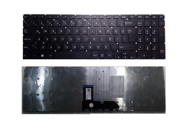 Casper Nirvana F650.8250-8T45X-S Notebook Klavyesi Siyah TR ürün görseli 1