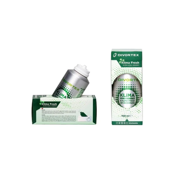 Divortex Klima Fresh - Klima Bombası - Yeşil Elma 2 x 150 ml ürün görseli 1