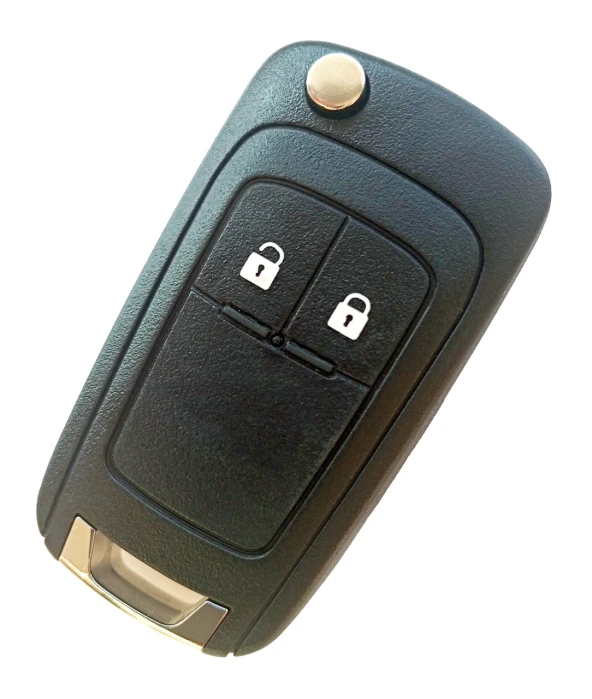 Opel Astra J Insignia Uyumlu Anahtar Kumanda Kabı Oto Anahtarlık Vidalı Damla Logolu 2 Tuş Witte ürün görseli 1