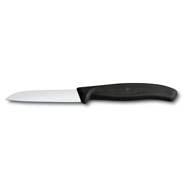 VICTORINOX SOYMA BIÇAĞI 8CM DÜZ SC F SİYAH ürün görseli 1
