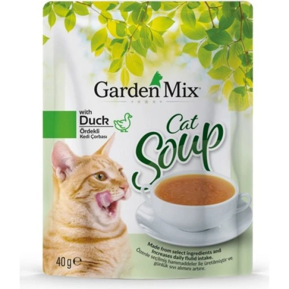 Garden Mix Ördekli Kedi Çorbası 40Gr ürün görseli 1