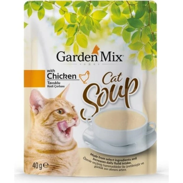 Garden Mix Tavuklu Kedi Çorbası 40Gr ürün görseli 1