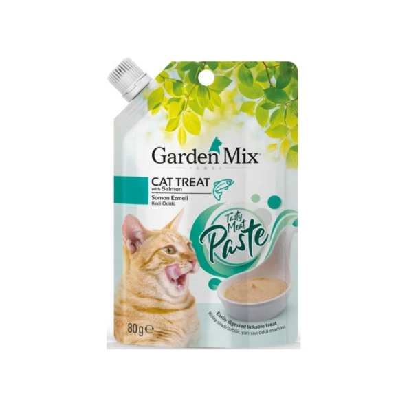 Garden Mix Somonlu Kedi Ezmesi 80Gr ürün görseli 1