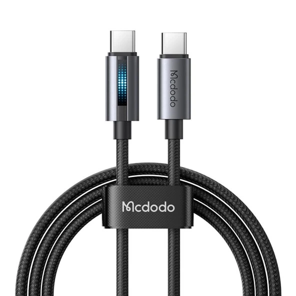 Mcdodo CA-5740 100W Typec Typec Hızlı Şarj Kablosu 1.2m - Siyah ürün görseli 1