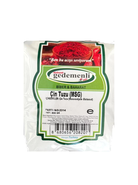 ÇİN TUZU (MSG) ALFASOL 500 GR ürün görseli 1