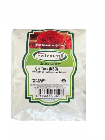 ÇİN TUZU (MSG) ALFASOL 1000 GR ürün görseli 1