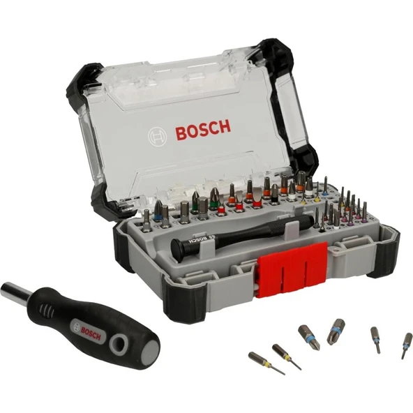 Bosch 42 Parça Hassas Vidalama Ucu Seti - Resim 2