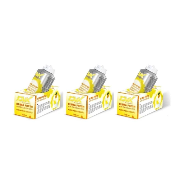 Divortex Klima Fresh Temizleyici (Klima Bombası) 150 Ml x 3 Adet ürün görseli 1