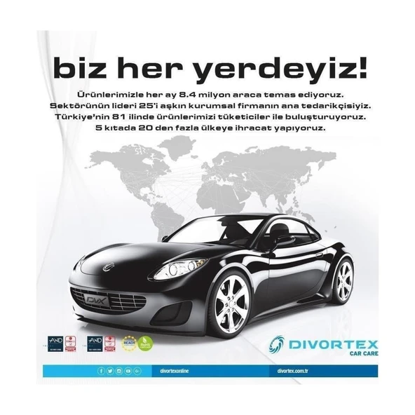 Divortex 6'lı Klima Fresh Limon - Resim 3