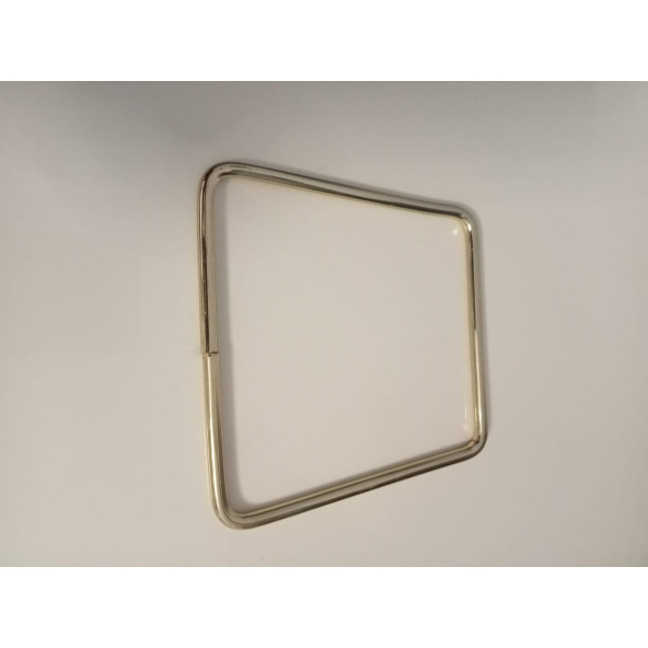 Gold Metal Dörtgen Çanta Sapı - Resim 3