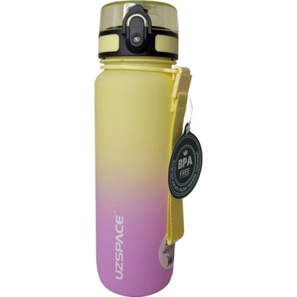 Uzspace Matara Tritan 800 Ml 3053-6 Yellow Violet ürün görseli 1