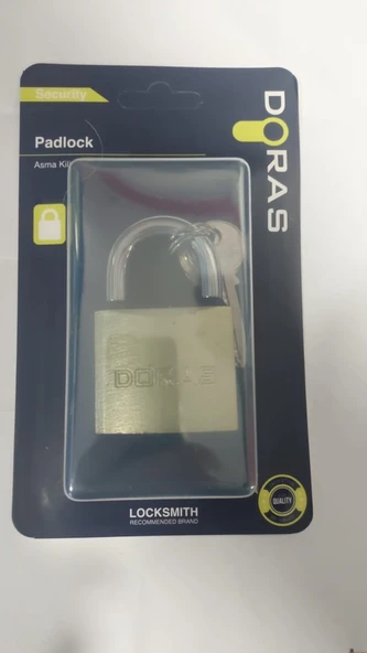 Doras 50 Mm Sarı Döküm Asma Kilit - Resim 2