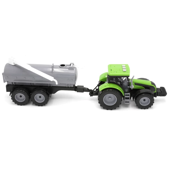 Farbu Pilli Tanker Traktör 40296 - Resim 4