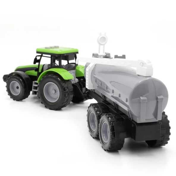 Farbu Pilli Tanker Traktör 40296 - Resim 2