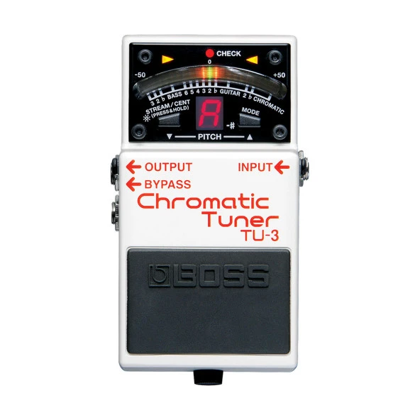 BOSS TU-3 Chromatic Tuner Elektro Gitar - Bas Gitar ürün görseli 1