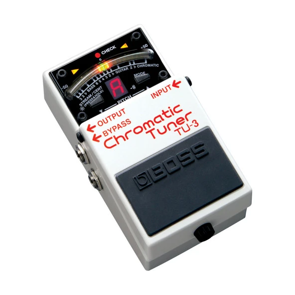 BOSS TU-3 Chromatic Tuner Elektro Gitar - Bas Gitar - Resim 2