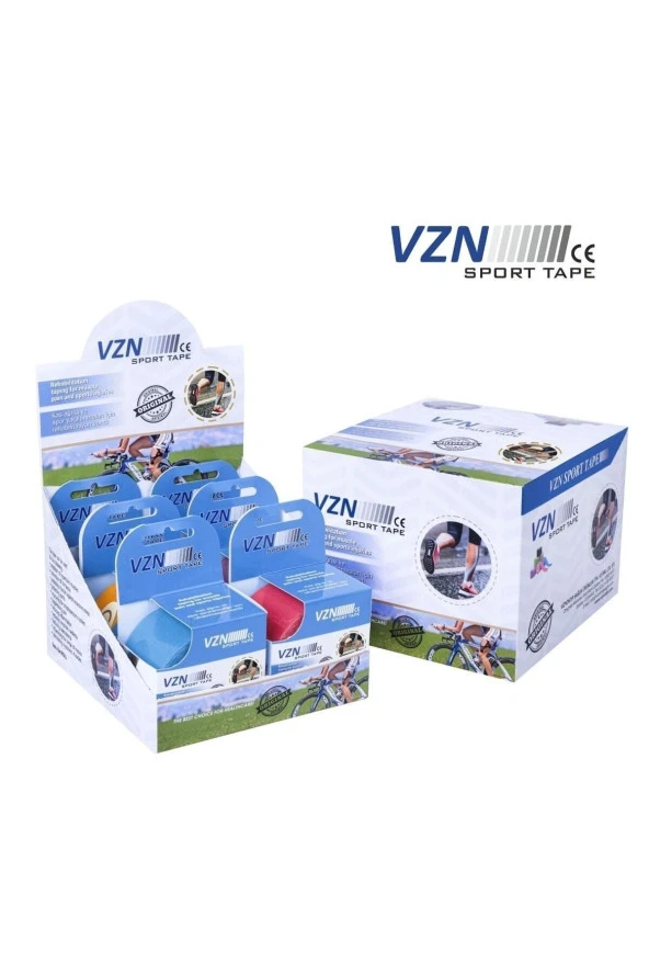 Vzn Sport Tape Sport Tape  5m X 5cm Sporcu Ağrı Bandı 4 Renk ürün görseli 1